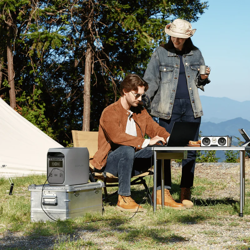 Outdoor camping experience